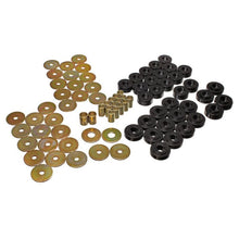 Load image into Gallery viewer, Energy Suspension 65-67 Chevy Malibu/Chevelle/Monte Carlo CONVERTIBLE ONLY Black Body Mount Set Bushing Kits Energy Suspension
