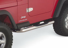 Load image into Gallery viewer, Rampage 1987-1995 Jeep Wrangler(YJ) 3 Inch Round Nerf Bar - Polished Nerf Bars Rampage
