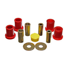 Load image into Gallery viewer, Energy Suspension 97-01 Ford Escort ZX2 Red Front End Control Arm Bushing Set Bushing Kits Energy Suspension
