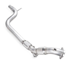 Load image into Gallery viewer, Stainless Works 2015-16 Mustang Downpipe 3in High-Flow Cats Factory Connection Downpipes Stainless Works
