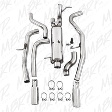 Load image into Gallery viewer, MBRP 09-11 Chev/GMC Colorado/Canyon 5.3L V8 EC/CC-SB Cat Back Dual Split Rear Exit T409 Catback MBRP
