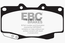 Load image into Gallery viewer, EBC 99-04 Toyota Tacoma 4WD 2.7 Yellowstuff Front Brake Pads Brake Pads - Performance EBC   

