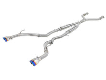 Load image into Gallery viewer, aFe Takeda 2.5in 304 SS Cat-Back Exhaust System w/ Blue Flame Tips 16-18 Infiniti Q50 V6-3.0L (tt) Catback aFe
