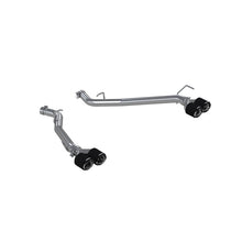 Load image into Gallery viewer, MBRP 20-21 Ford Explorer ST 3.0L EcoBoost Dual Rear Exit Axle Back w/ Quad Carbon Fiber Tips - T304 Axle Back MBRP
