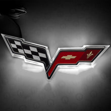 Load image into Gallery viewer, Oracle Chevrolet Corvette C6 Illuminated Emblem - Dual Intensity - White SEE WARRANTY Light Accessories and Wiring ORACLE Lighting
