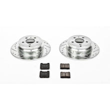 Load image into Gallery viewer, Power Stop 94-97 Volvo 850 Rear Z23 Evolution Sport Brake Kit Brake Kits - Performance D&amp;S PowerStop   
