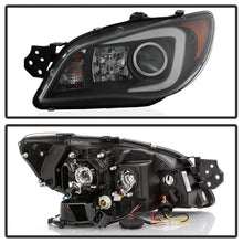 Load image into Gallery viewer, Spyder Subaru WRX 2006-2007 Projector Headlights - Halogen Only - Black PRO-YD-SWRX06-LBDRL-BK Headlights SPYDER
