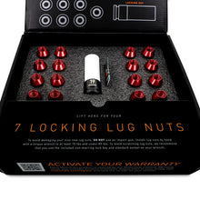 Load image into Gallery viewer, Mishimoto Aluminum Locking Lug Nuts 1/2 X 20 23pc Set Blue Lug Nuts Mishimoto
