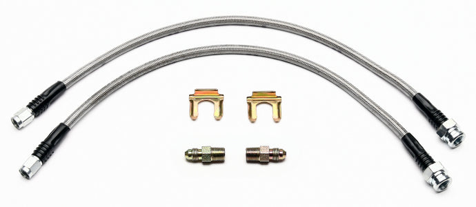 Wilwood Flexline Kit Front 1995-98 Nissan 240SX w/ FSL4 Caliper Brake Line Kits Wilwood