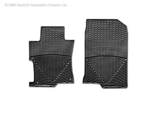 Load image into Gallery viewer, WeatherTech 08-12 Honda Accord Front Rubber Mats - Black Floor Mats - Rubber WeatherTech   
