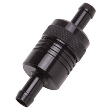 Load image into Gallery viewer, Edelbrock Fuel Filter Aluminum 3In X 01/ 1/8In 3/8In Inlet/Outlet Black Fuel Filters Edelbrock
