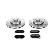 Load image into Gallery viewer, Power Stop 10-15 Hyundai Tucson Front Z23 Evolution Sport Brake Kit Brake Kits - Performance D&amp;S PowerStop   
