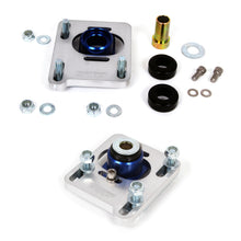 Load image into Gallery viewer, BBK 94-04 Mustang Caster Camber Plate Kit - Silver Anodized Finish Shock Mounts &amp; Camber Plates BBK
