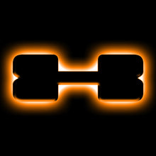 Load image into Gallery viewer, ORACLE Lighting Universal Illuminated LED Letter Badges - Matte Blk Surface Finish - X SEE WARRANTY Light Accessories and Wiring ORACLE Lighting
