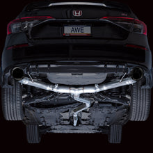 Load image into Gallery viewer, AWE Tuning 22+ Honda Civic Si/Acura Integra Track Edition Catback Exhaust - Dual Diamond Black Tips Catback AWE Tuning   
