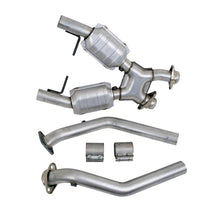 Load image into Gallery viewer, BBK 96-98 Mustang 4.6 GT High Flow X Pipe With Catalytic Converters - 2-1/2 Catback BBK
