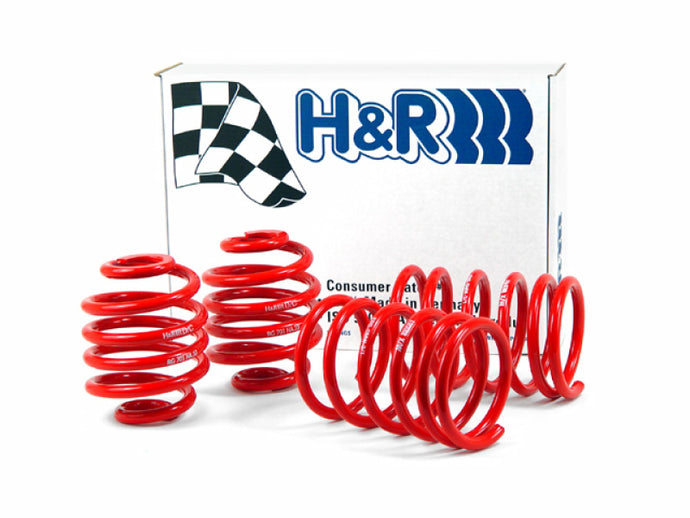 H&R 85-91 BMW 325e/325i/325is E30 Race Spring (Non Cabrio/Tuner Fitment) Lowering Springs H&R   