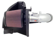 K&N 06-09 Civic 1.8L Silver Typhoon Short Ram Intake Cold Air Intakes K&N Engineering   