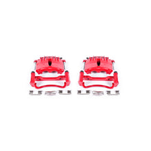 Load image into Gallery viewer, Power Stop 99-02 Ford Mustang Front Red Calipers w/Brackets - Pair Brake Calipers - Perf PowerStop   
