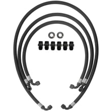 Load image into Gallery viewer, Fleece Performance 06-10 GM Duramax 6.6L LBZ/LMM Allison Transmission Cooler Lines Oil Line Kits Fleece Performance
