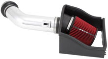 Load image into Gallery viewer, Spectre 11-14 Ford F150 SVT Raptor V8-6.2L F/I Air Intake Kit - Polished w/Red Filter Cold Air Intakes Spectre
