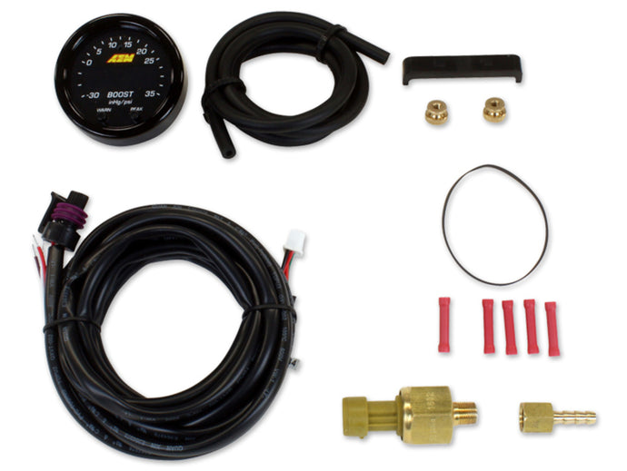 AEM X-Series Boost Pressure -30inHg 60psi Gauge Kit Gauges AEM
