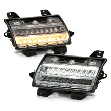 Load image into Gallery viewer, ANZO 18-19 Jeep Wrangler JL Halogen Chrome Clear w/ Sequential Signal Lights Corner ANZO
