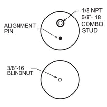 Load image into Gallery viewer, Firestone Ride-Rite Replacement Bellow 267C (For Kit PN 2361/2384/2430/2350/2458/2377) (W217606397) Air Springs Firestone
