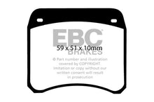 Load image into Gallery viewer, EBC 63-69 Rover Mini Cooper Greenstuff Front Brake Pads Brake Pads - Performance EBC   
