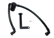 Load image into Gallery viewer, J&amp;L 10-19 Ford Flex EcoBoost V6 Passenger Side Oil Separator 3.0 - Black Anodized Oil Separators J&amp;L
