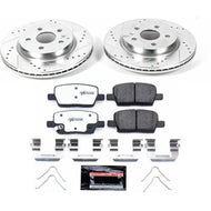 Power Stop 16-18 Cadillac CT6 Rear Z26 Street Warrior Brake Kit Brake Kits - Performance D&S PowerStop   