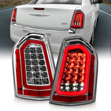 Load image into Gallery viewer, ANZO 11-14 Chrysler 300 LED Taillights Chrome w/ Sequential Tail Lights ANZO
