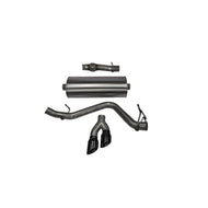 Corsa 14-19 GMC Sierra/Chevy Silv 1500 Reg. Cab/Std. Bed 5.3L V8 Black Sport Single Side CB Exhaust Catback CORSA Performance