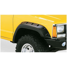 Load image into Gallery viewer, Bushwacker 84-01 Jeep Cherokee Cutout Style Flares 4pc Fits 2-Door Sport Utility Only - Black Fender Flares Bushwacker
