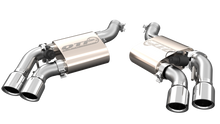 Load image into Gallery viewer, QTP 16-18 Chevrolet Camaro SS 6.2L 304SS Screamer Axle Back Exhaust w/4in Quad Tips Axle Back QTP
