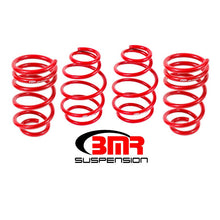 Load image into Gallery viewer, BMR 10-15 5th Gen Camaro V8 Lowering Spring Kit (Set Of 4) - Red Lowering Springs BMR Suspension
