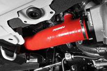 Load image into Gallery viewer, Perrin 2022+ Subaru WRX Red 3in Turbo Inlet Hose w/ Nozzle Hoses Perrin Performance   
