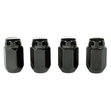 Load image into Gallery viewer, McGard Hex Lug Nut (Cone Seat) M12X1.5 / 13/16 Hex / 1.5in. Length (4-pack) - Black Lug Nuts McGard
