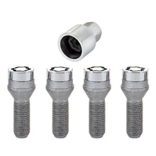 Load image into Gallery viewer, McGard Wheel Lock Bolt Set - 4pk. (Cone Seat) M12X1.75 / 19mm Hex / 28.9mm Shank Length - Chrome Wheel Bolts McGard
