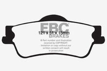 Load image into Gallery viewer, EBC 11+ Chevrolet Caprice 3.6 Yellowstuff Rear Brake Pads Brake Pads - Performance EBC   
