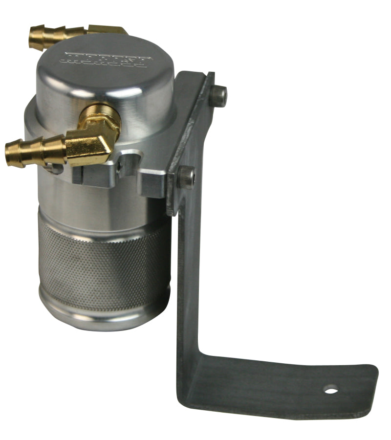 Moroso 92-96 Chevrolet Corvette LT1/LT4 Air/Oil Separator Catch Can - Small Body - Billet Aluminum Oil Catch Cans Moroso