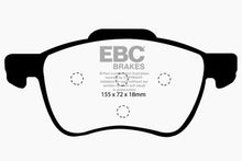 Load image into Gallery viewer, EBC 01-05 Volvo S60 2.3 Turbo T5 Yellowstuff Front Brake Pads Brake Pads - Performance EBC   
