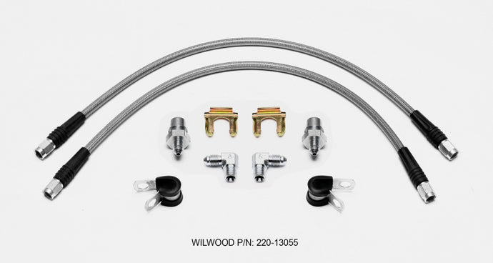 Wilwood Flexline Kit 18in Universal 10 x 1.00 BBL Brake Line Kits Wilwood
