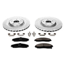 Load image into Gallery viewer, Power Stop 06-09 Cadillac XLR Front Z23 Evolution Sport Brake Kit Brake Kits - Performance D&amp;S PowerStop   
