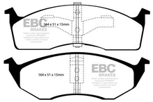 Load image into Gallery viewer, EBC 95-97 Chrysler Concorde 3.3 Ultimax2 Front Brake Pads Brake Pads - OE EBC   
