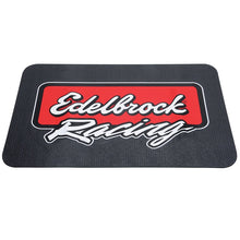 Load image into Gallery viewer, Edelbrock Racing Fender Cover - PVC Foam Mat - 2 Color Printed Edelbrock Racing Logo Hardware Kits - Other Edelbrock
