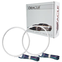 Load image into Gallery viewer, Oracle Ford Mustang 10-12 LED Fog Halo Kit - V6 Grille Fogs - ColorSHIFT SEE WARRANTY Fog Lights ORACLE Lighting
