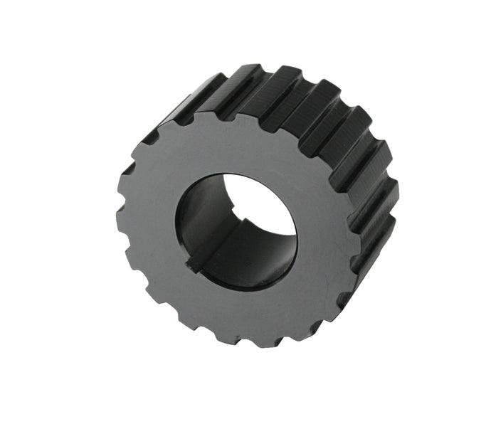 Moroso Crankshaft Pulley - Gilmer Style - 3/8in Pitch x 1in Wide - 18 Tooth Pulleys - Crank, Underdrive Moroso   