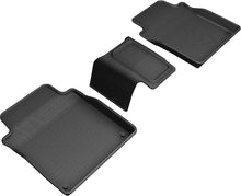 Load image into Gallery viewer, 3D MAXpider 2019-2020 Audi A8L Kagu 2nd Row Floormats - Black Floor Mats - Rubber 3D MAXpider   
