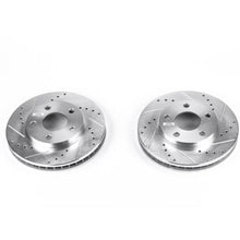 Load image into Gallery viewer, Power Stop 97-05 Buick Century Front Evolution Drilled &amp; Slotted Rotors - Pair Brake Rotors - Slot &amp; Drilled PowerStop
